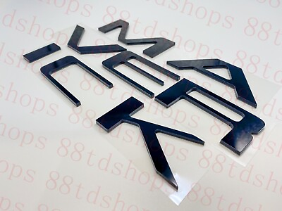 #ad Gloss Black Tailgate Insert Letters Adhesive Emblem For MAVERICK 2022 2023 Badge $14.99