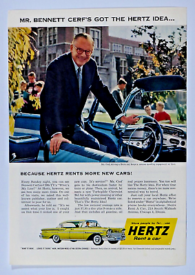 #ad 1958 Chevrolet Impala Vintage HERTZ Original Print Ad 8.5 x 11quot; $5.56