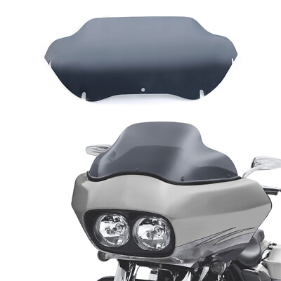 #ad 9.5quot; Windshield Windscreen For Harley Road Glide FLTRX Ultra FLTRU 98 2013 Smoke $35.95