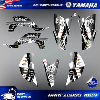 #ad Yamaha YFZ 450 graphics 2003 2004 2005 2006 2007 2008 stickers decals kit $156.16