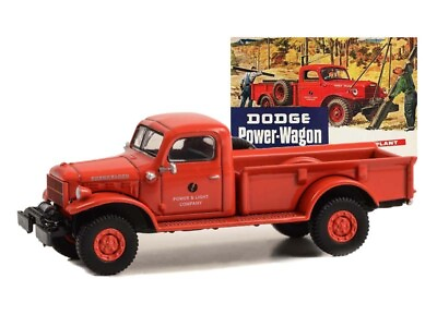 #ad 1945 Dodge Power Wagon Diecast 1:64 Scale Models Greenlight 39130A $15.95