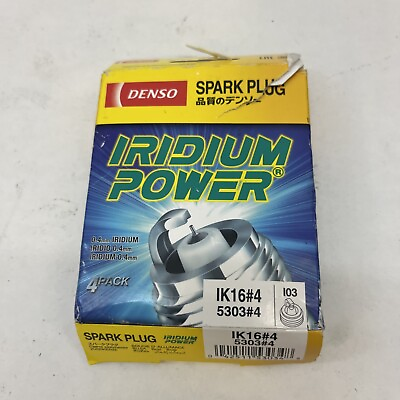 #ad 4 New Denso Iridium Power Spark Plugs 2013 2015 Toyota Prius C 1.5L L4 Kit $17.99