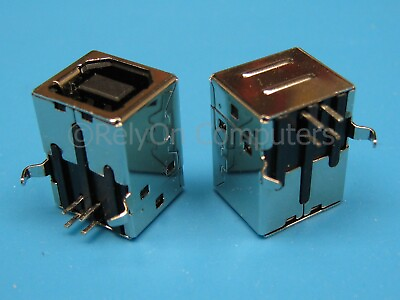 #ad 2x USB 2.0 Type B Port Connector Replacement Jack Part for Scanner Printer PCB $5.09