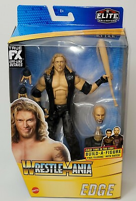 #ad WWE Wrestlemania 37 Elite Collection Edge Action Figure with Build a Figure Part $19.99