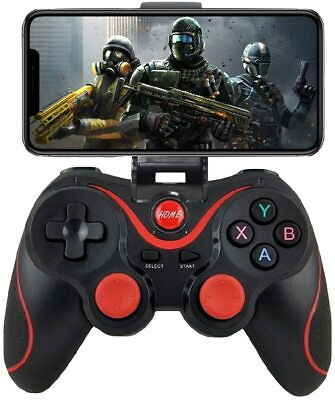 #ad Wireless Bluetooth Mobile Controller Gamepad for IOS Android Tablet Smart Phone $11.99