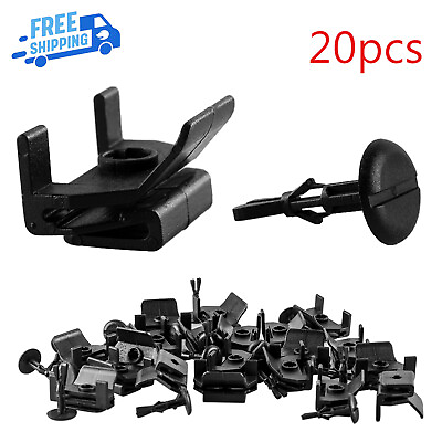 #ad 20 Pcs Front Fender amp; Bumper Cover Clip amp; Pin For Lexus For Toyota 53879 58010 $7.89