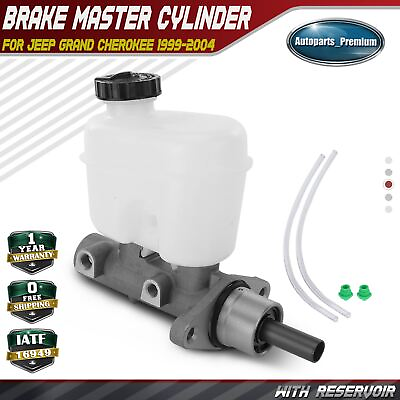 #ad Brake Master Cylinder with Reservoir for Jeep Grand Cherokee 1999 2004 5011260AA $45.99
