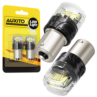#ad #ad AUXITO 1156 LED Reverse Backup Light Bulbs Super Bright 6500K Canbus Error Free $12.99