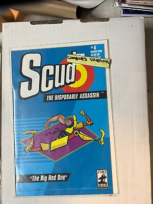 #ad Scud #6 Fireman Press LTD Comics 1995 The Disposable Assassin Combined Shippi $3.00