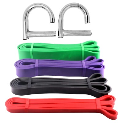 #ad Heavy Duty Resistance Bands Pull up Assist for Gym Exercise Fitness Workout Grip $44.95