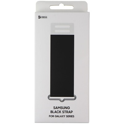 #ad Samsung Official Black Strap for Galaxy Series Silicone Cases GP TKU021HOABW $10.95