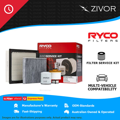 #ad New RYCO Filter Service Kit For TOYOTA GRANVIA GDH303R 2.8L 1GD FTV RSK59C AU $114.05