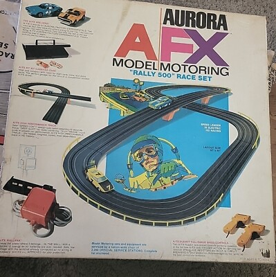#ad Vintage Aurora AFX Rally 500 Race Track Complete Track $63.99