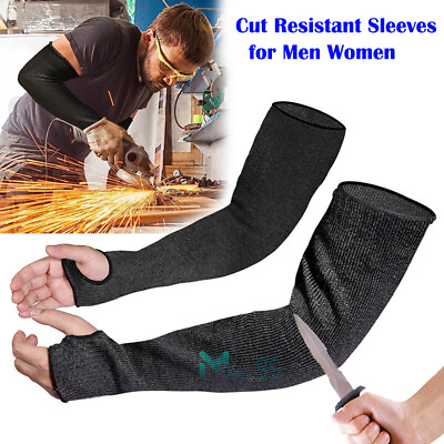 #ad 1 Pair Anti Cut Resistant Arm Sleeves for Men amp; Women Cooling Gardening Sleeves $14.69