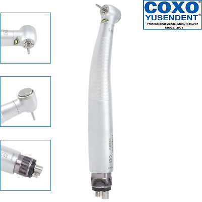 #ad COXO Dental High Speed LED Handpiece 4 Hole Self Power Standard Head CX207 F SP $98.99