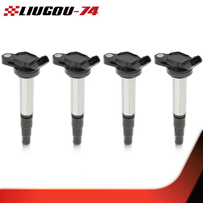 #ad 4Pcs Ignition Coils Denso Fits For 2009 2019 Toyota Corolla Prius 1.8L $39.75
