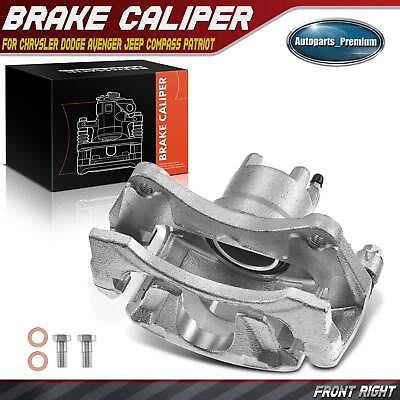 #ad Brake Caliper w Bracket for Chrysler Dodge Avenger Compass Patriot Front Right $45.99