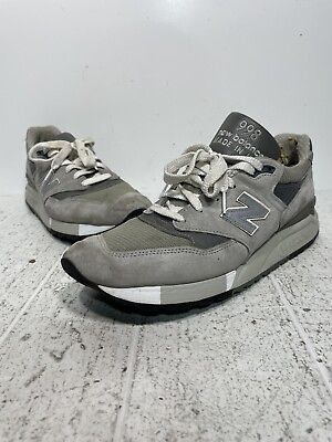 #ad Size 13 D New Balance Made In USA 998 Grey M998 2013 READ $79.99