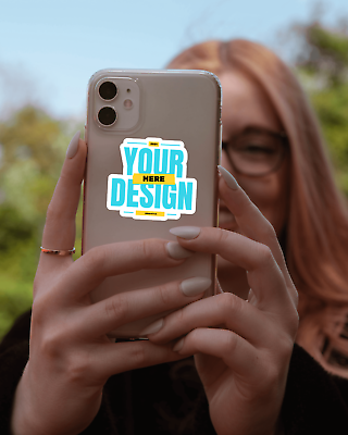 #ad Custom Sticker Decal Photo Text Colors approx 3quot; Your Design Die Cut Holographic $1.99