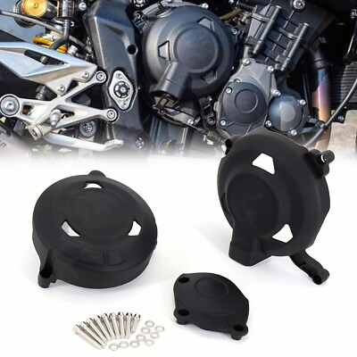 #ad FOR STREET TRIPLE 765 RS 765 S 765 R Motorcycle Engine Protective Cover $100.39