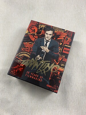 #ad TARANTINO XX 20 YEARS OF FILMMAKING BLURAY 8 FILMS COLLECTION KR RAREOPENED $150.00