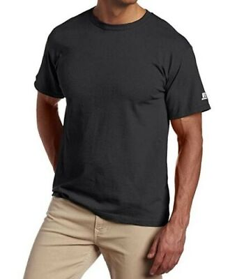 #ad Russell Athletic Big Men#x27;s T Shirt Cotton 4XL 58 60 Several Colors $9.99