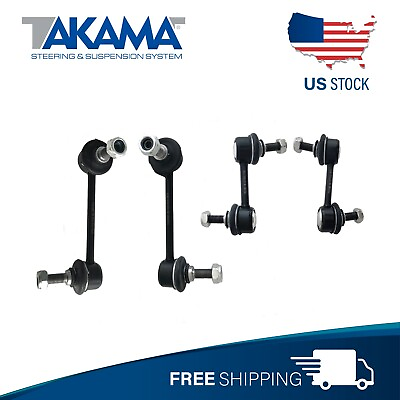 #ad 4 Pcs Stabilizer Sway Bar Front amp; Rear Kit for 03 07 HONDA ACCORD ACURA TSX $36.90