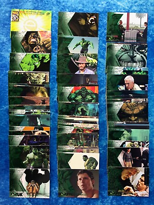 #ad The Hulk Film and Comic Cards SINGLE Non Sport Trading Card by Upper Deck 2003 GBP 1.00