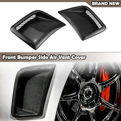 #ad Carbon Front Side Bumper Air Duct Vent For Subaru STI WRX GRB Wagon 2008 2014 US $65.73