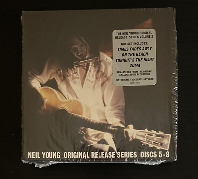 #ad Neil Young Original Release Series Discs 5 8 Reprise Records CD Box Set $105.00