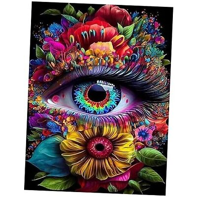 #ad Eye Diamond Painting Kits for Adults Diamond Art Kits for EyesFlower G3094 $10.60