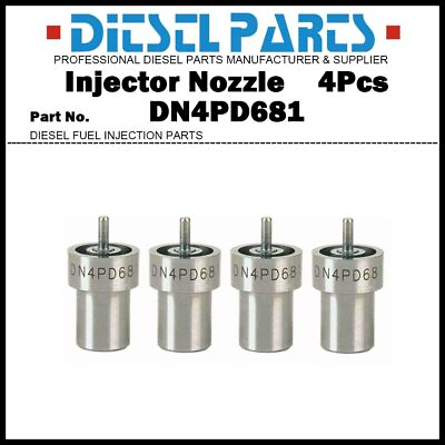 #ad 4x Fuel Injector Nozzle DN4PD681 for TOYOTA Hiace Hilux Dyna 4Runner 3.0D 5L 5LE $36.99