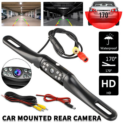 #ad Wide 170° Night Vision Car Rear View Reverse Backup Parking Camera Waterproof $15.99