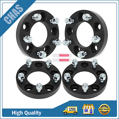 #ad 4 5x4.75 to 5x5 Wheel Adapters 1quot; 5x120.65 Hub to 5x127 Wheel Fits Chevy GMC $70.22