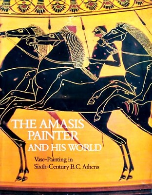 #ad Greek Amasis Painter Athens 600BC Attic Black Figure Vases Amphorae Cups 362pix $169.99