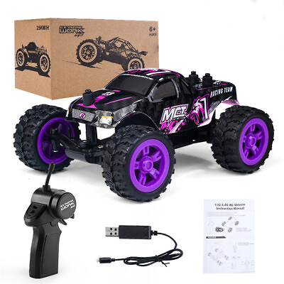 #ad RC Trucks Car 1:32 2.4G High Speed Remote Control Racing Car Off Road Vehicles $28.55