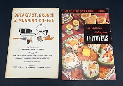 #ad VTG 1953 Culinary Arts Institute 500 Delicious Dishes From Leftovers Cookbook $5.00