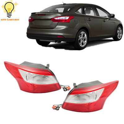 #ad For 2012 2013 14 Ford Focus Outer Brake Lamp Assembly Leftamp;Right Side Tail Light $74.12