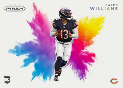 #ad #ad Caleb Williams Rookie Card Color Blast Chicago Bears NFL Draft SSP PREORDER $19.99