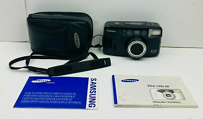 #ad Samsung Camera ECX 1450 AF 35 Point amp; Shoot With Case amp; Instructions $6.00