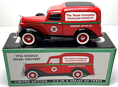 #ad Liberty Classics SpecCast 1936 Dodge Panel Delivery Texaco New $20.39
