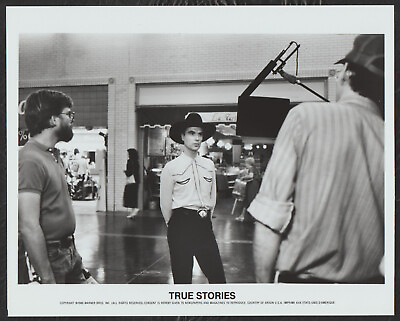 #ad True Stories ’86 ON SET CANDID DAVID BYRNE RARE $42.99