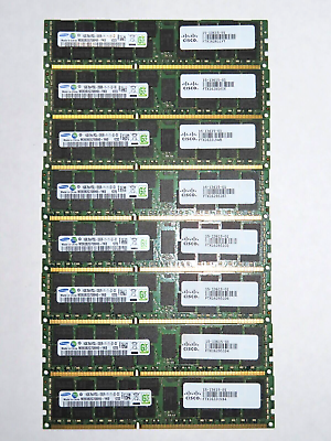 #ad Lot of 58 Samsung 16GB 2Rx4 PC3L 12800R DDR3 1600 1.35V ECC REG RDIMM Server RAM $200.00