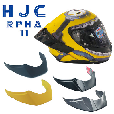 #ad For HJC RPHA 11 RPHA11 Motorcycle Racing Rear Air Trim Helmet Spoiler Wing Cover $22.39