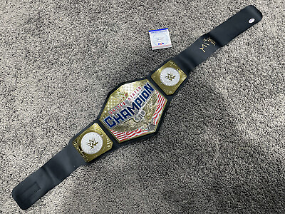 #ad MIKE THE MIZ Autographed SIGNED WWE US Title Champion Belt New w COA PSA $142.49