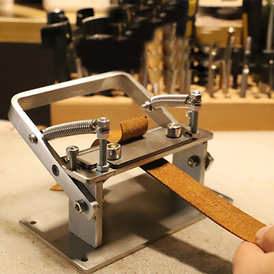 #ad Manual Leather Peeling Machine Splitter Skiver Peeler Skiving Adjustable Tool $45.88