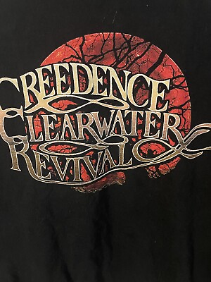 #ad Credence Clearwater Revival shirt Band Rock And Roll Men’s L $17.50