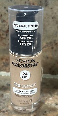 #ad Revlon Colorstay Makeup Foundation SPF 20 Natural Beige 220 $16.15