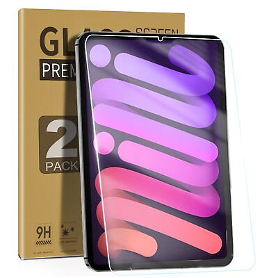 #ad 2 Pack Anti Glare Tempered Glass Screen Protector for iPad Mini 6 8.3#x27;#x27;2021... $21.08