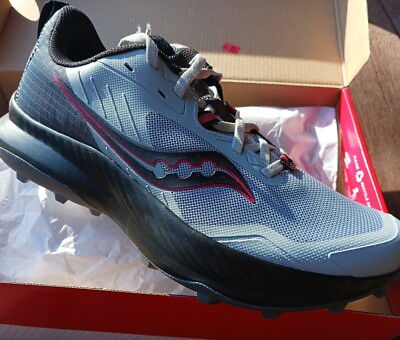 #ad Mens Saucony Blaze TR Trail Running Shoes Fossil New WBox Sz 12.5 Power run Foam $59.99